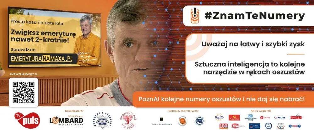 Kampania społeczna #ZnamTeNumery – edukacja w obronie seniorów