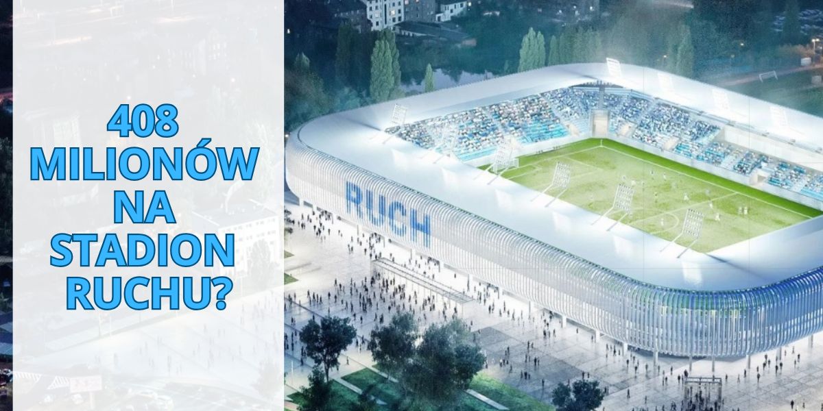 Ponad 400 milionów na stadion Ruchu. Do 2041