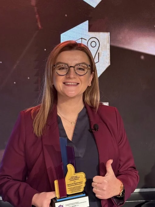 Prezydentka Zabrza z nagrodą Złotego Lajka