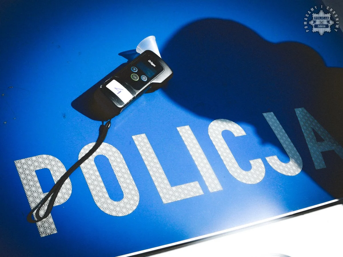 Zabrzanin na rauszu na rowerze – wpadł podczas nocnej kontroli!