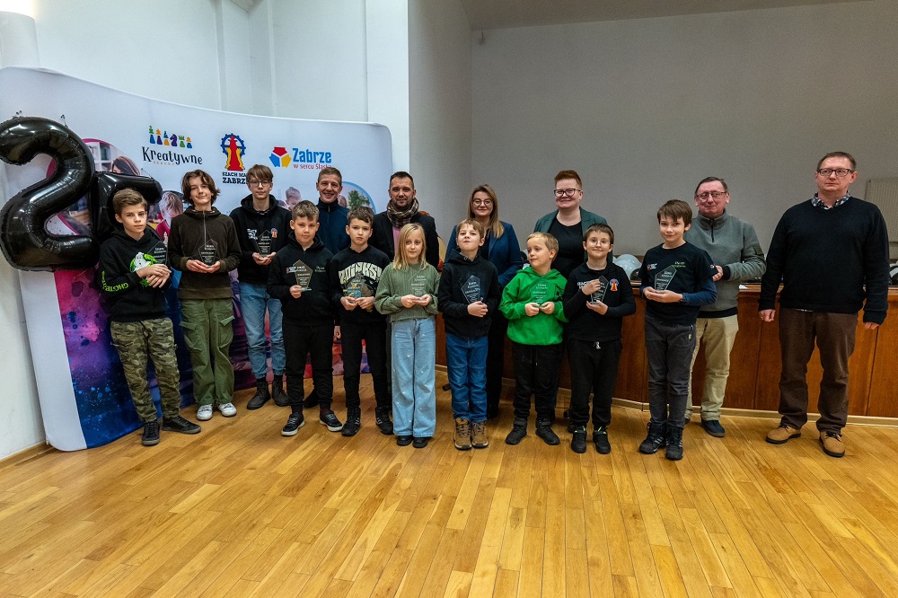 Jubileusz 25-lecia Klubu Szachowego Szach Mat Zabrze. Turniej, który połączył pasjonatów