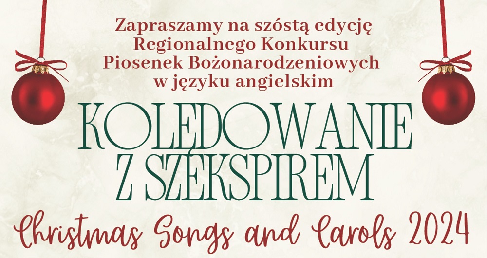 Regionalny Konkurs Christmas Songs – zgłoś się już teraz!
