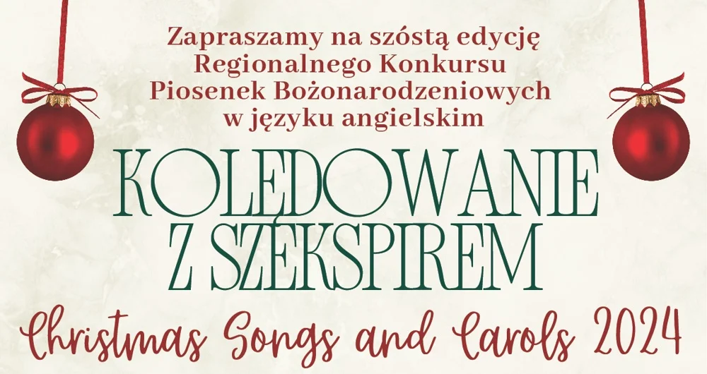 Regionalny Konkurs Christmas Songs – zgłoś się już teraz!