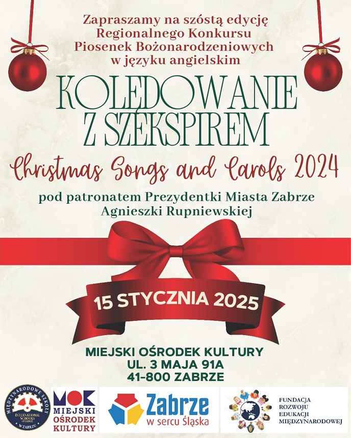 Regionalny Konkurs Christmas Songs – zgłoś się już teraz!
