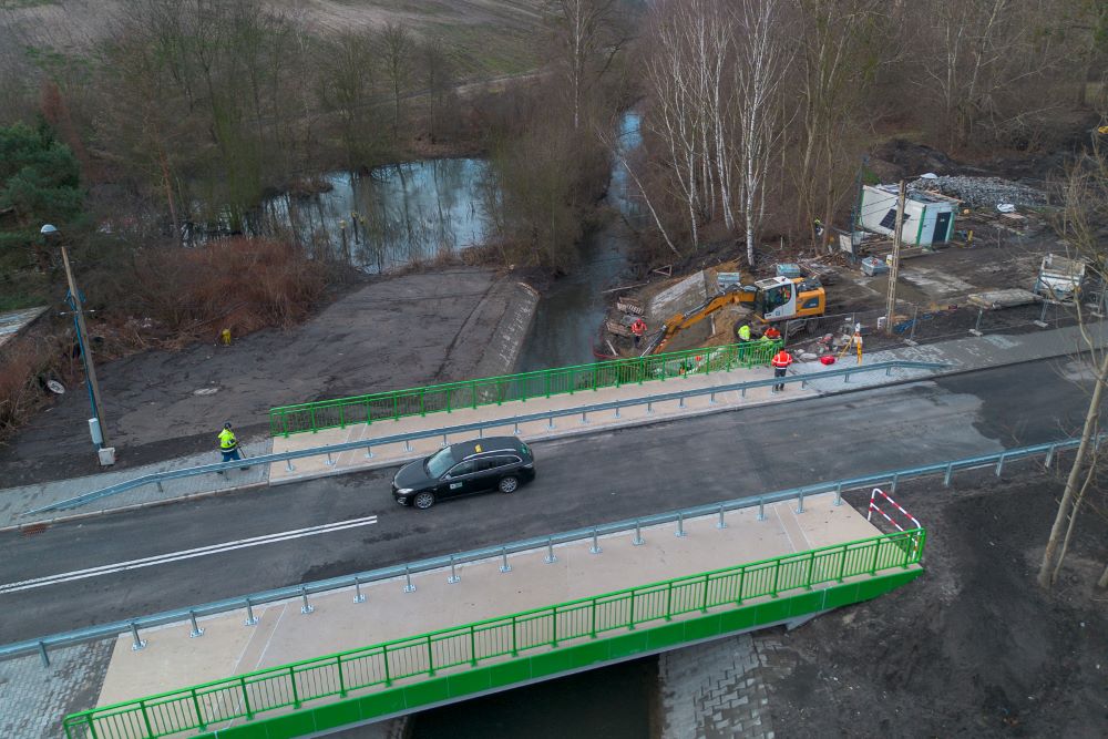 Most przy ulicy Trębackiej oddany do użytku wcześniej niż zakładano
