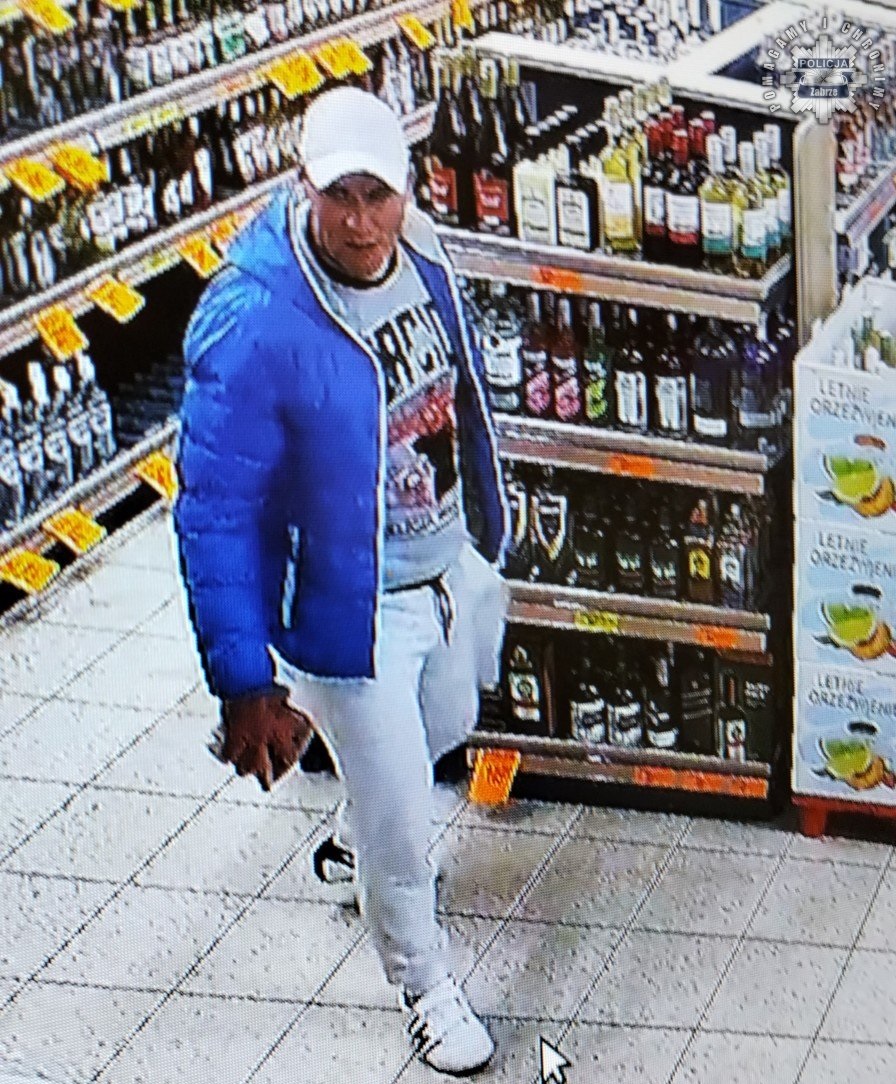 Poszukiwania sprawcy kradzieży w Zabrzu. Policja prosi o pomoc