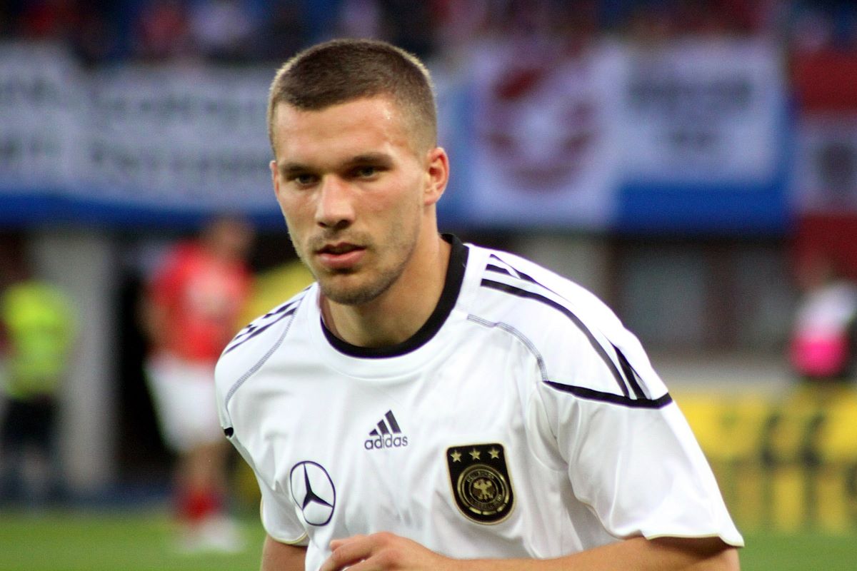 Lukas Podolski.jpg / fot. Wikimedia Commons https://upload.wikimedia.org/wikipedia/commons/5/50/Lukas_Podolski%2C_Germany_national_football_team_%2805%29.jpg