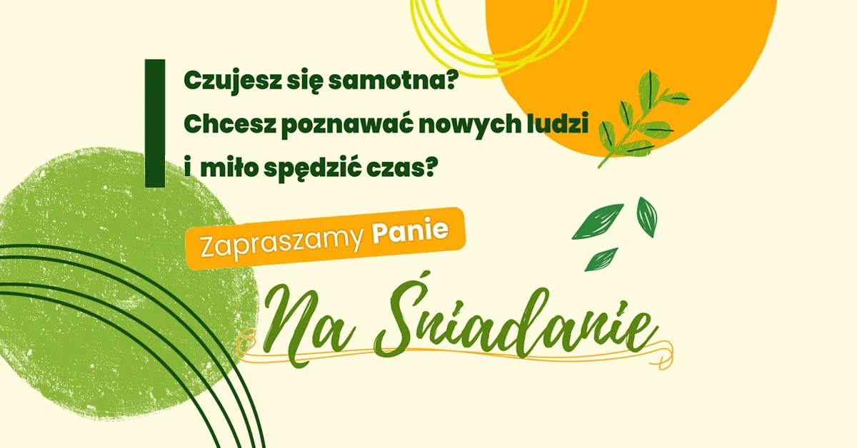 "Zapraszamy Panie na Śniadanie" w Rudzie Śląskiej – przed nami kolejne spotkanie!
