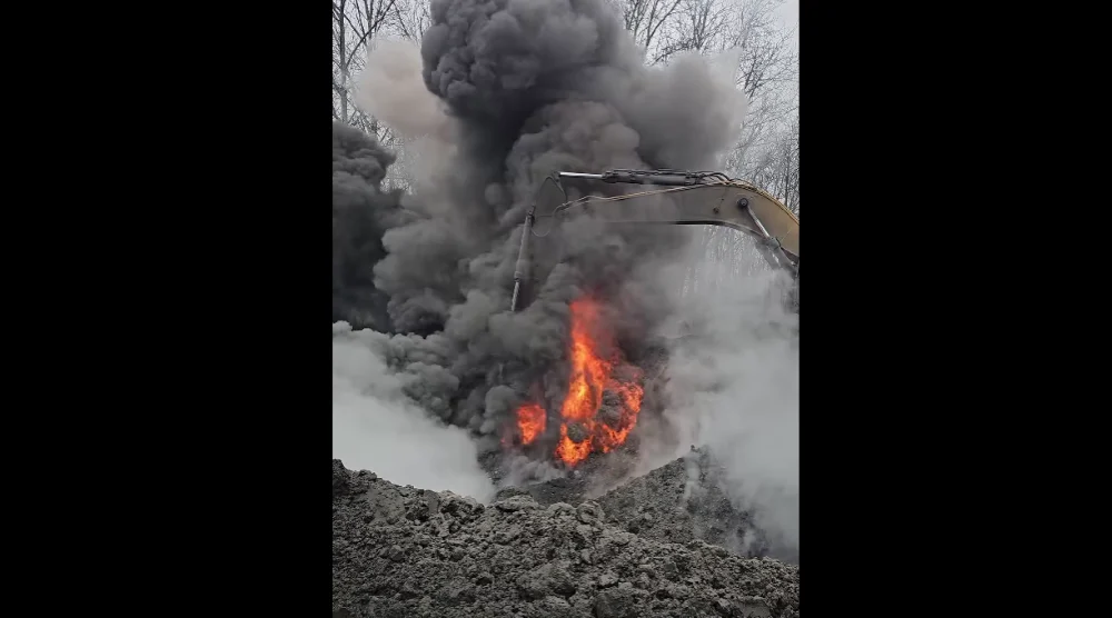 Jak idzie likwidacja podziemnego pożaru hałdy kopalni „Pokój”?