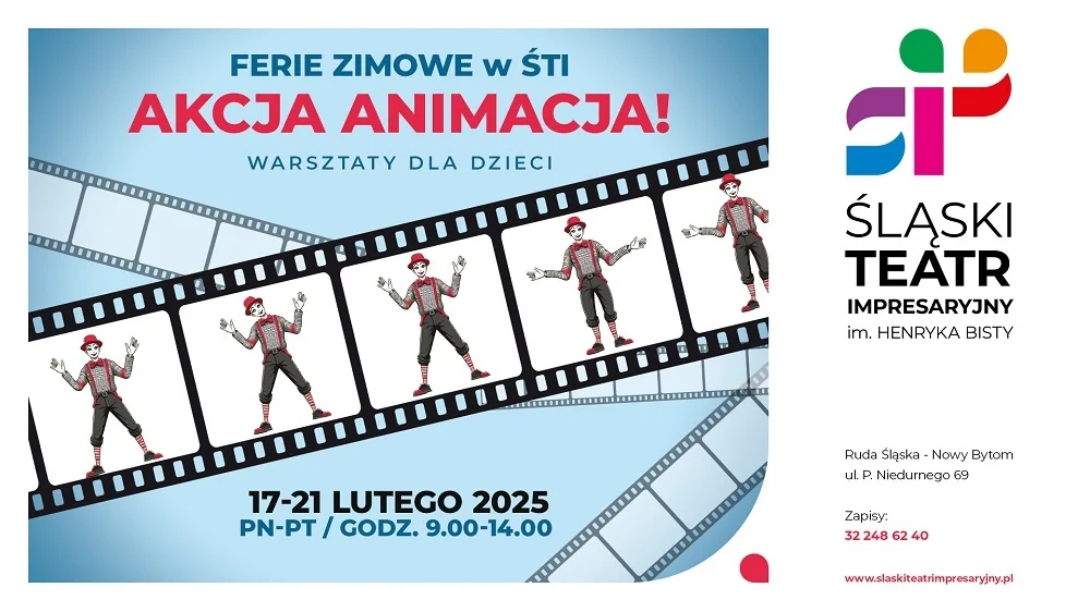 Akcja Animacja! Ożyw swoją wyobraźnię podczas ferii w ŚTI