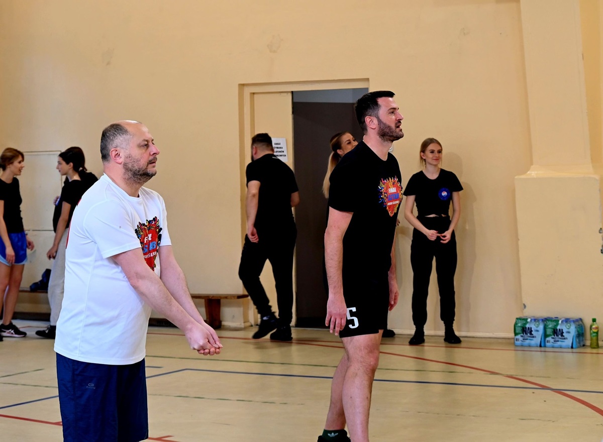 Trening do meczu WOŚP 7