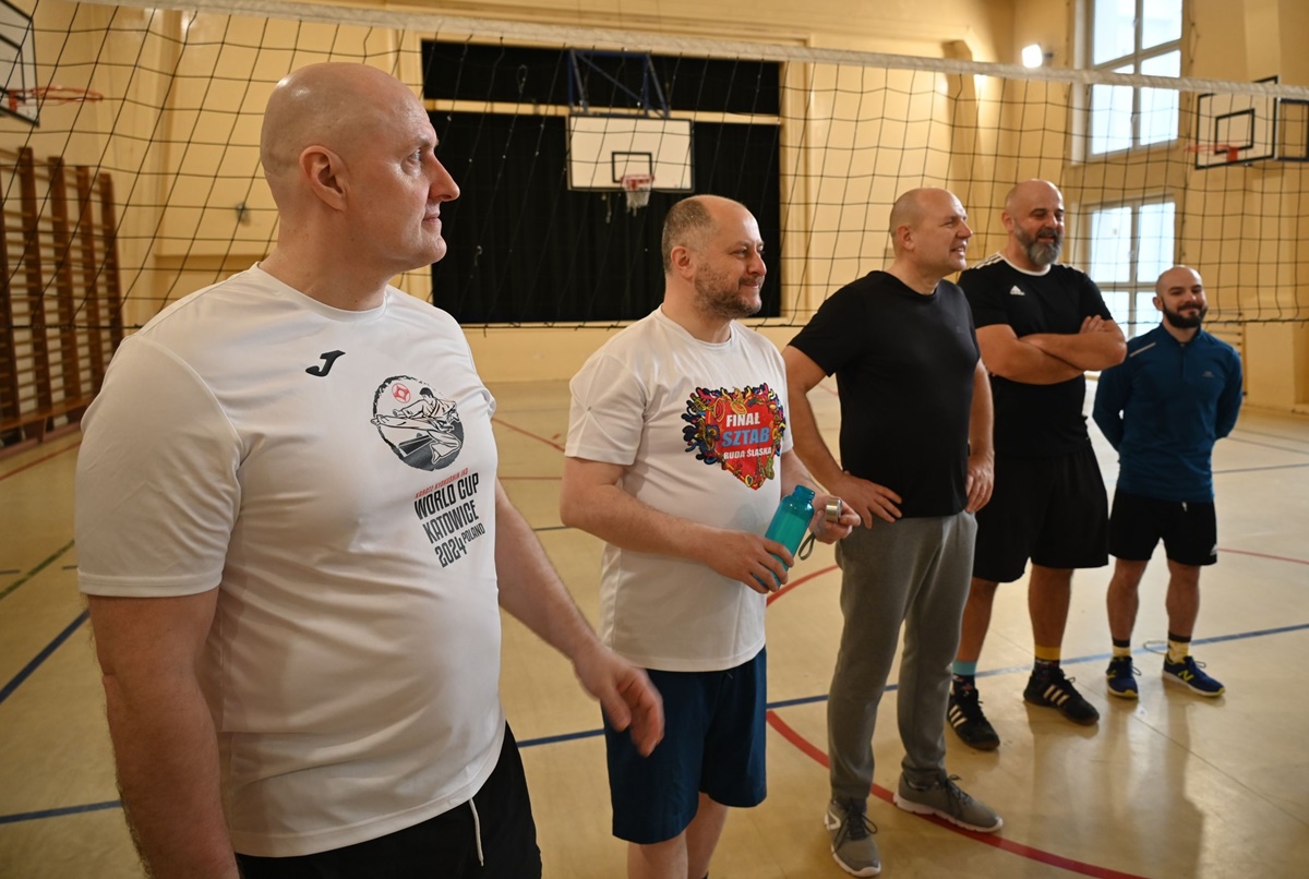 Trening do meczu WOŚP 14