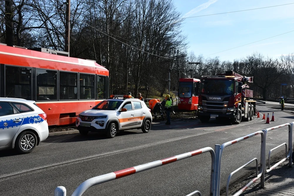 Wykolejenie tramwaju 3