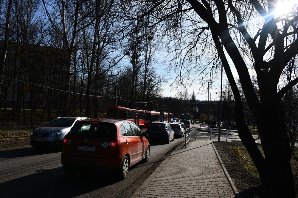 Wykolejenie tramwaju 10