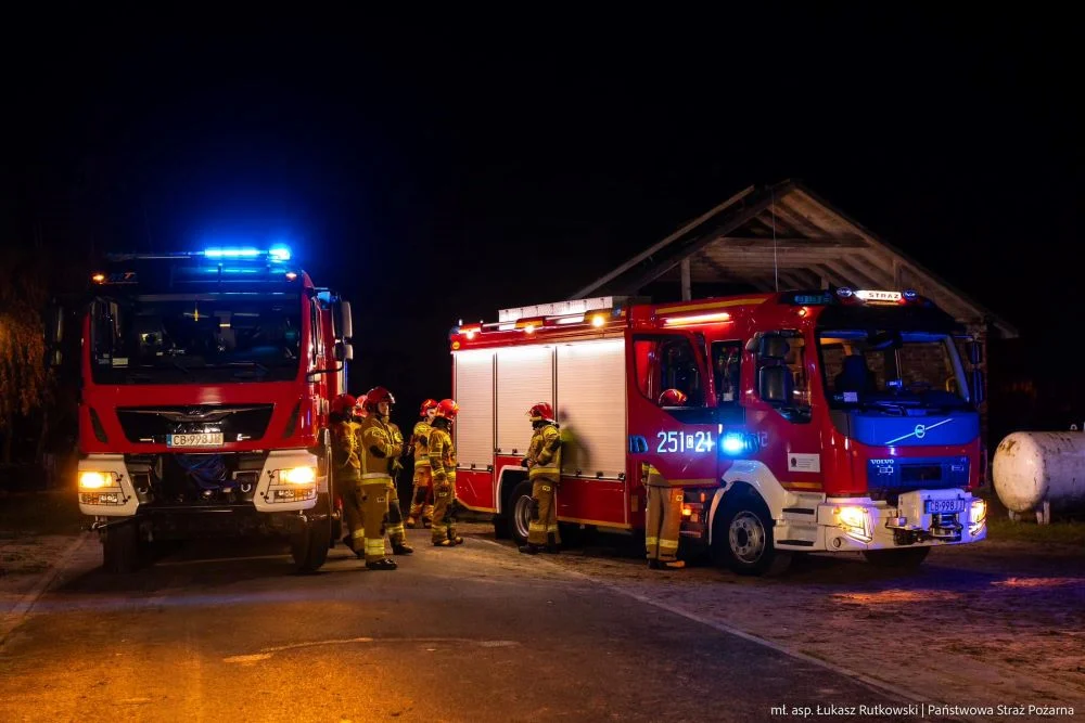 Ponad 200 interwencji straży pożarnej w województwie śląskim. Podsumowanie sylwestrowej nocy