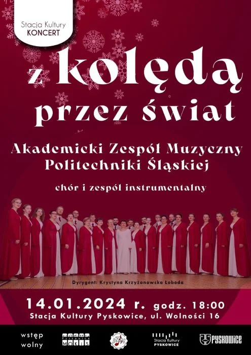 Kolejna kolędowa propozycja dla mieszkańców. Przed nami koncert w Stacji Kultury Pyskowice