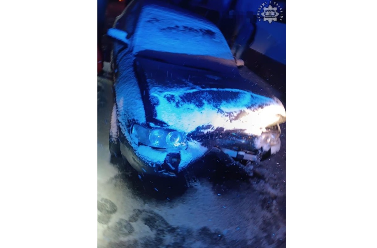 Załamanie pogody w powiecie wodzisławskim – kolizje i wypadki na drogach