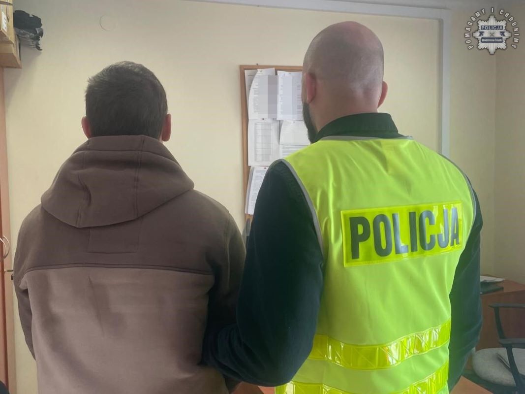 20-latek z alkoholem w organizmie uciekał skradzionym autem