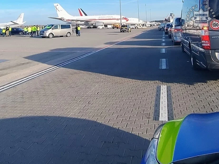 Wodzisławscy policjanci dbali o bezpieczeństwo zagranicznych delegacji