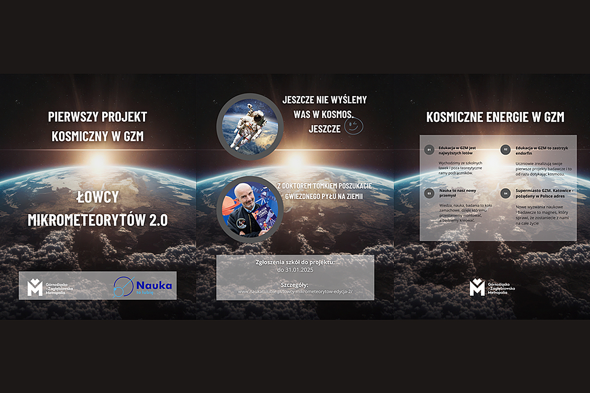 Kosmiczna misja dla szkół! Dołącz do 'Łowców mikrometeorytów'!