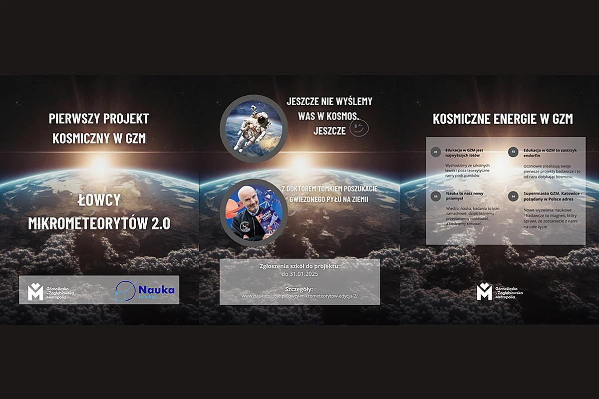 Kosmiczna misja dla szkół! Dołącz do 'Łowców mikrometeorytów'!