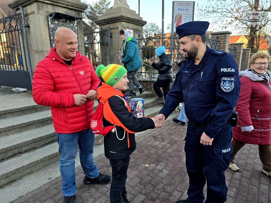 Bezpieczny 33. Finał WOŚP – policja na straży bezpieczeństwa!