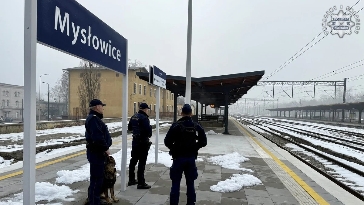 Bezpieczny dworzec w Mysłowicach: Policja i Straż Ochrony Kolei łączą siły