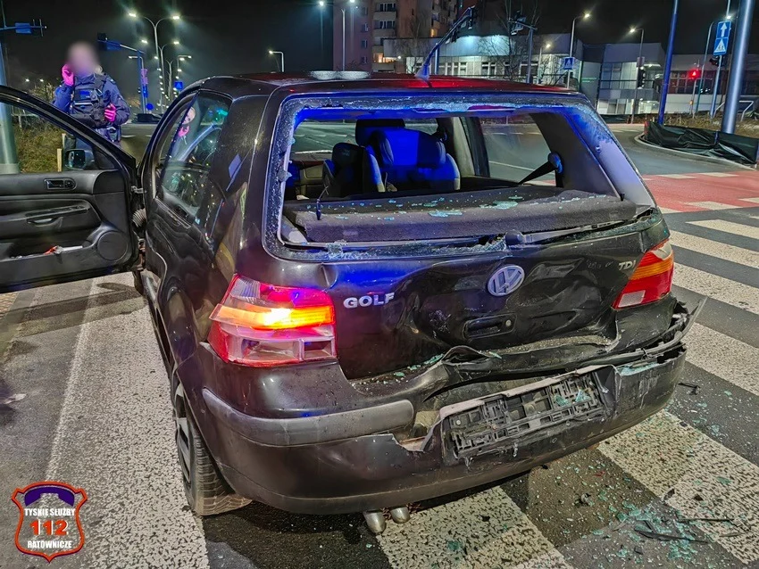 Nietrzeźwy kierowca spowodował kolizję w Tychach – ponad 1,4 promila!