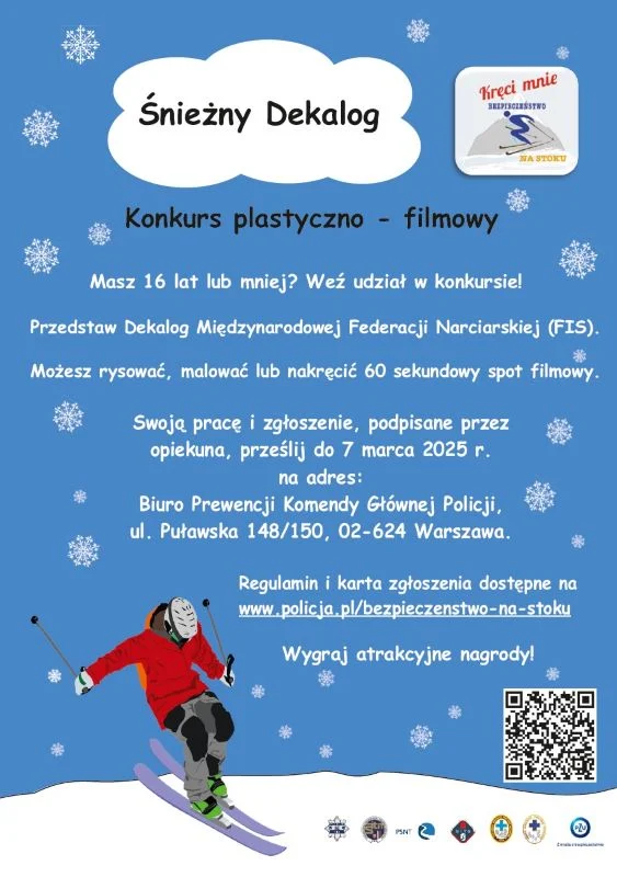 „Śnieżny Dekalog” – konkurs plastyczno-filmowy dla dzieci i młodzieży!