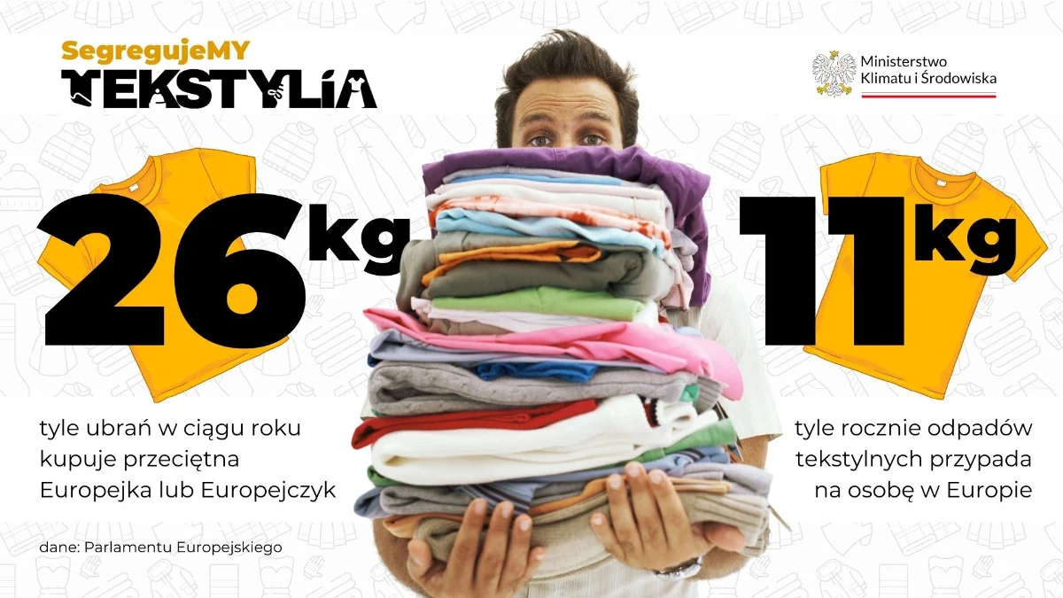 Tekstylia trzeba oddać do PSZOK-u