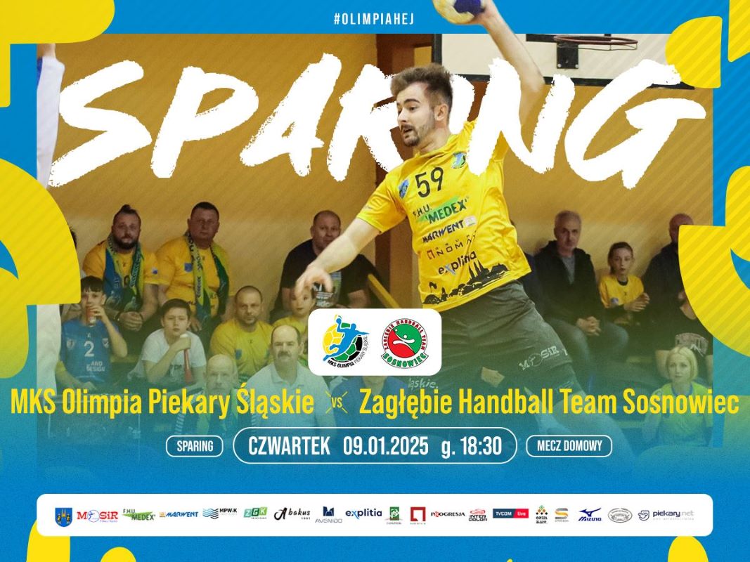 MKS Olimpia Piekary Śląskie zaprasza na sparing z Zagłębiem Handball Team