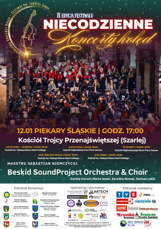 Festiwal "Niecodzienne Koncerty Kolęd" – 9. edycja już 12 stycznia!
