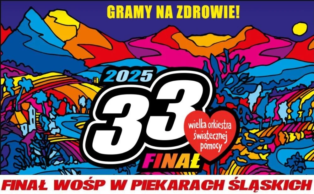 Bezpieczne dzieci – 33. Finał WOŚP w Piekarach: koncerty, aukcje i zbiórki