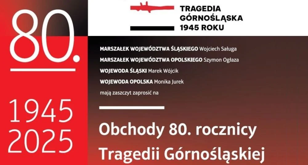 Upamiętnienie ofiar Tragedii Górnośląskiej – uroczystości w regionie na 80-lecie wydarzeń