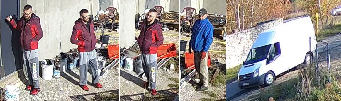 Policja poszukuje sprawców kradzieży części samochodowych – rozpoznajesz tych mężczyzn?