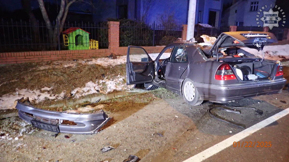 Nadmierna prędkość przyczyną wypadku na Sumińskiej!