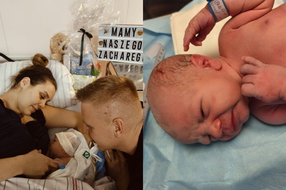 Zachary pierwszym noworodkiem urodzonym w 2025 roku w gliwickim szpitalu
