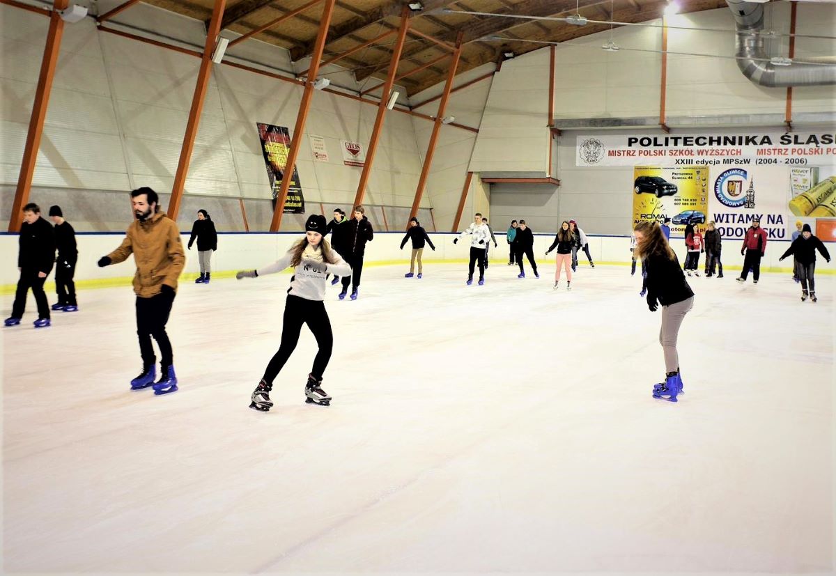 Gliwickie lodowisko "Tafla" zaprasza