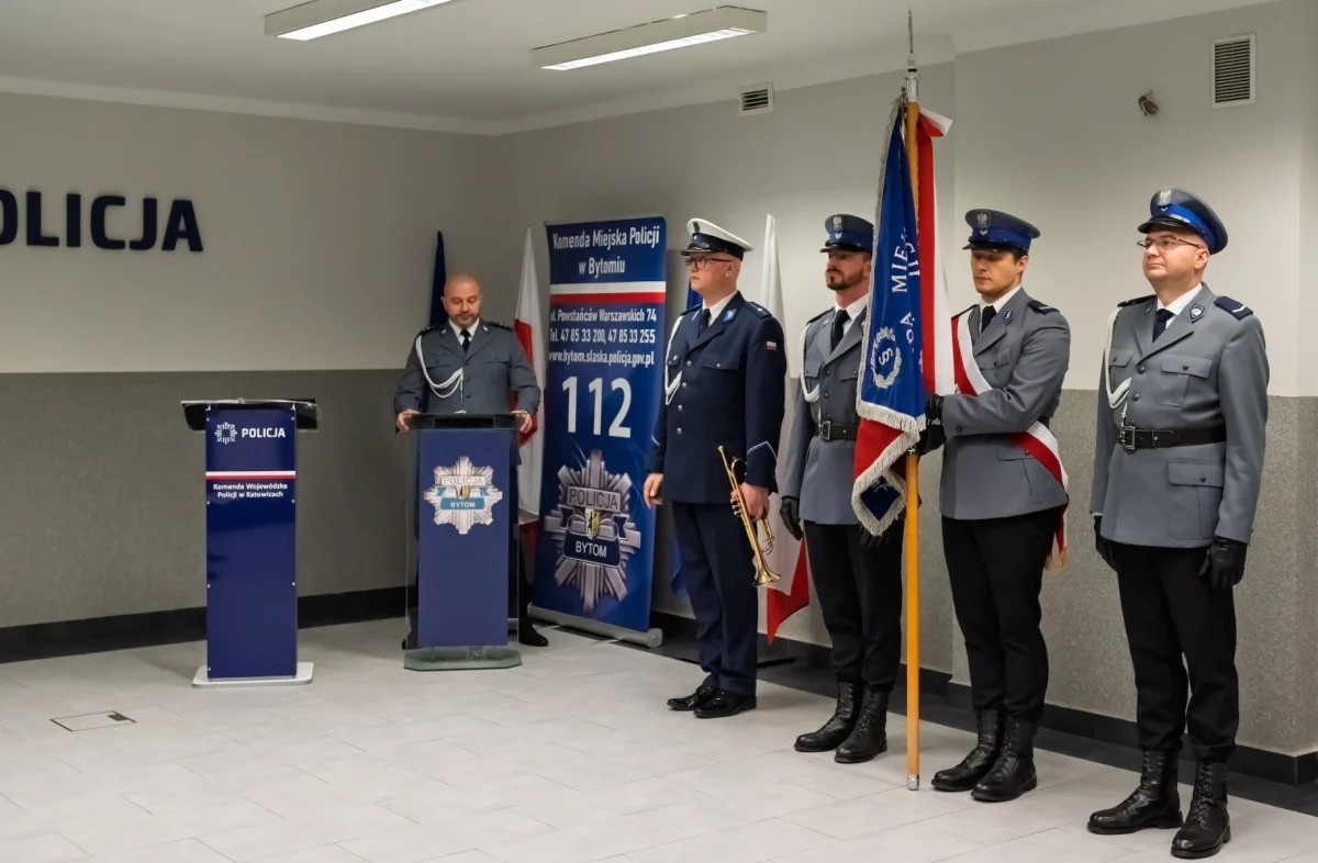 Bytomska Policja z nowym Komendantem – inspektor Dariusz Kopeć obejmuje stanowisko
