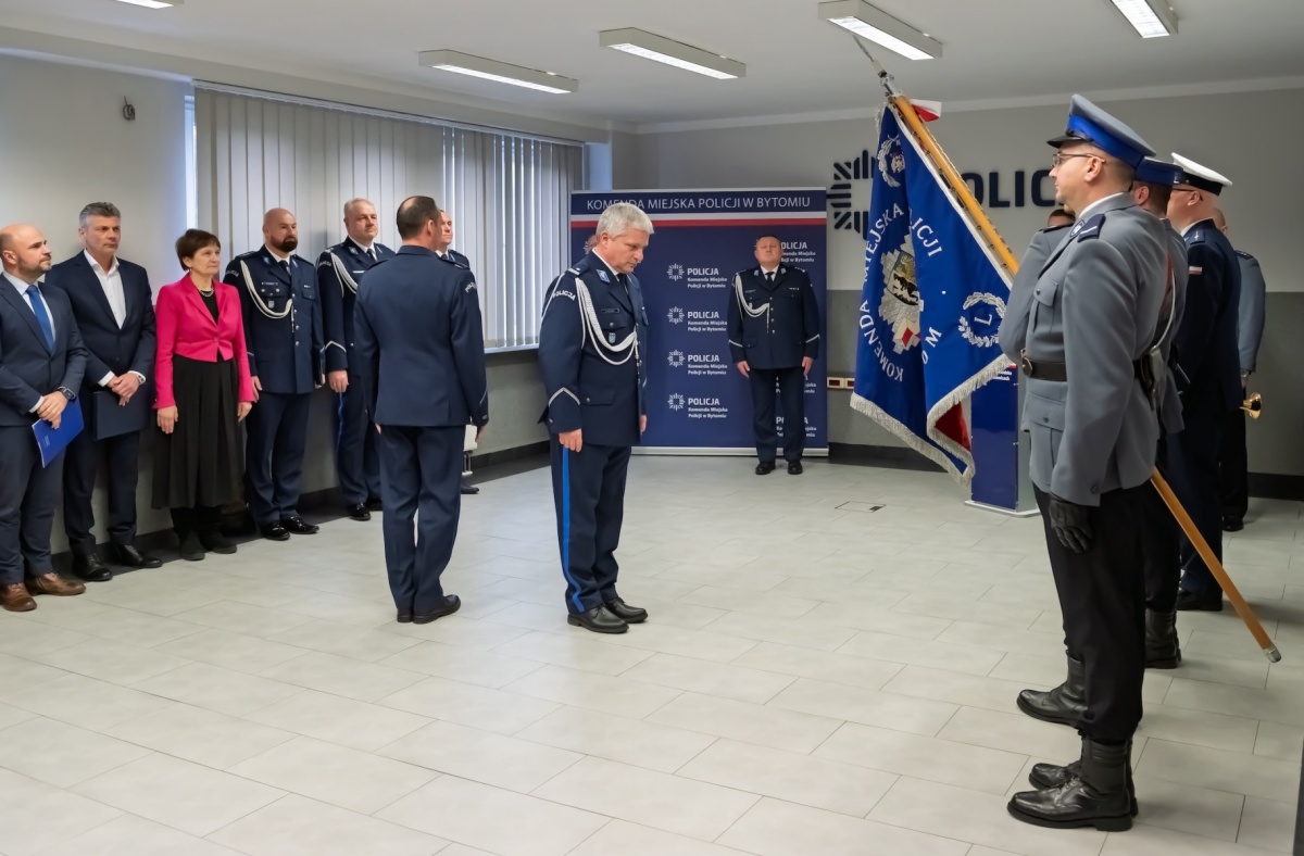 Bytomska Policja z nowym Komendantem – inspektor Dariusz Kopeć obejmuje stanowisko 5