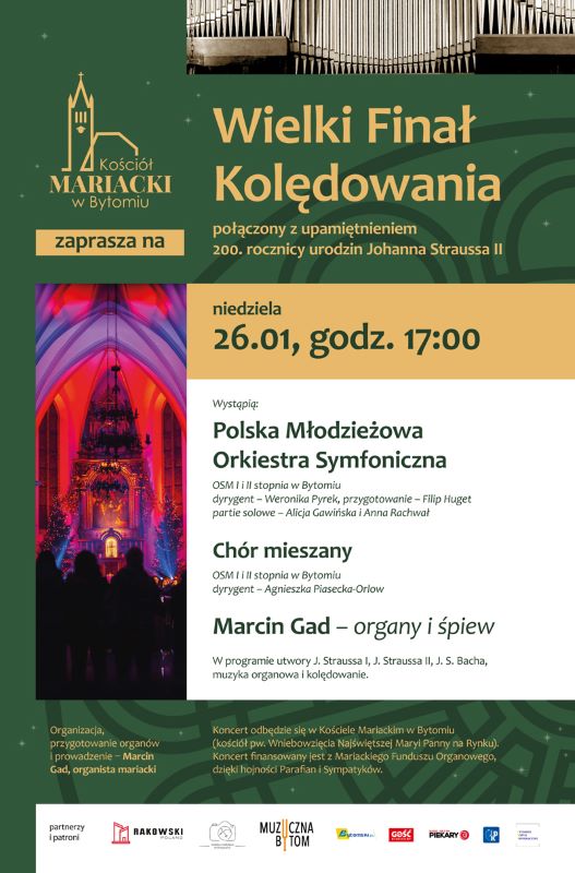 Koncert pełen magii: 200-lecie Straussa i kolędowanie w Bytomiu