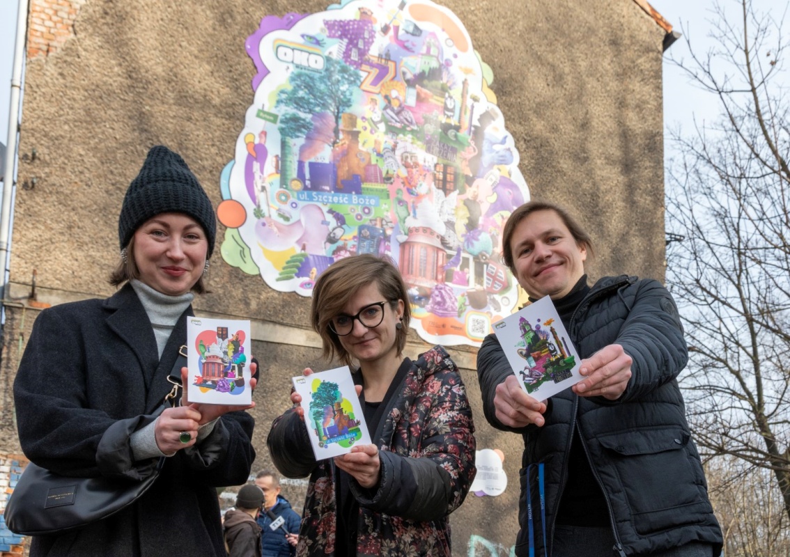 Bytom patrzy nowym okiem: mural powstał z fotografii mieszkańców!