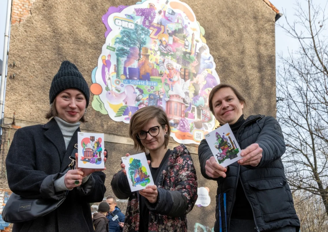 Bytom patrzy nowym okiem: mural powstał z fotografii mieszkańców!
