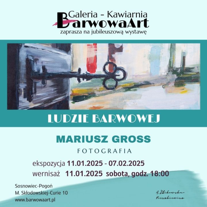 Przed nami jubileuszowa wystawa – “Ludzie Barwowej” Mariusza Grossa
