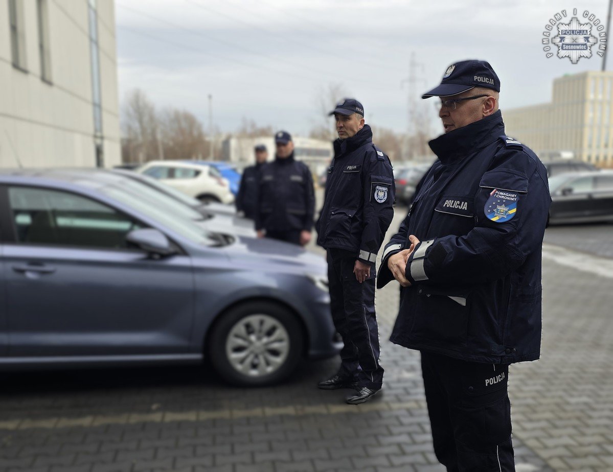 Sosnowiecka Policja otrzymała nowe radiowozy