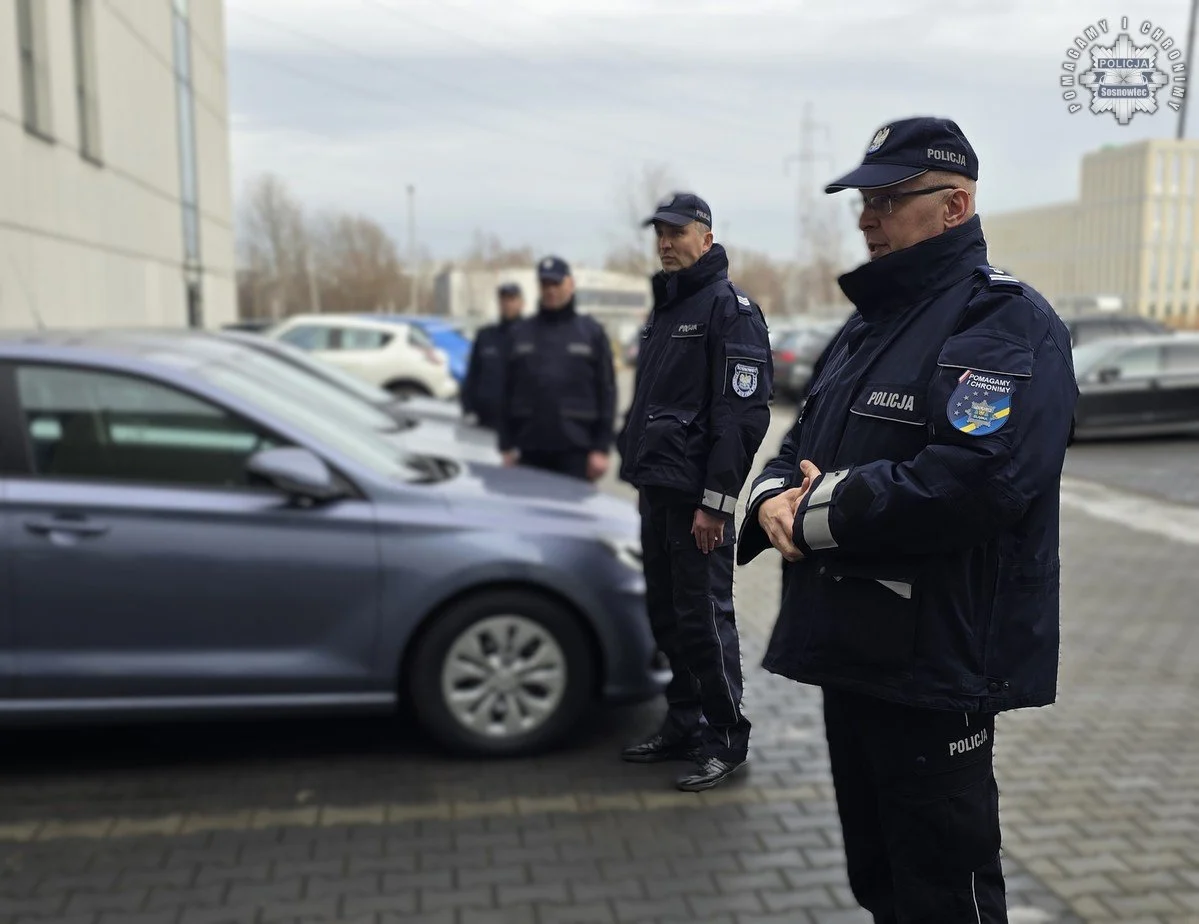 Sosnowiecka Policja otrzymała nowe radiowozy