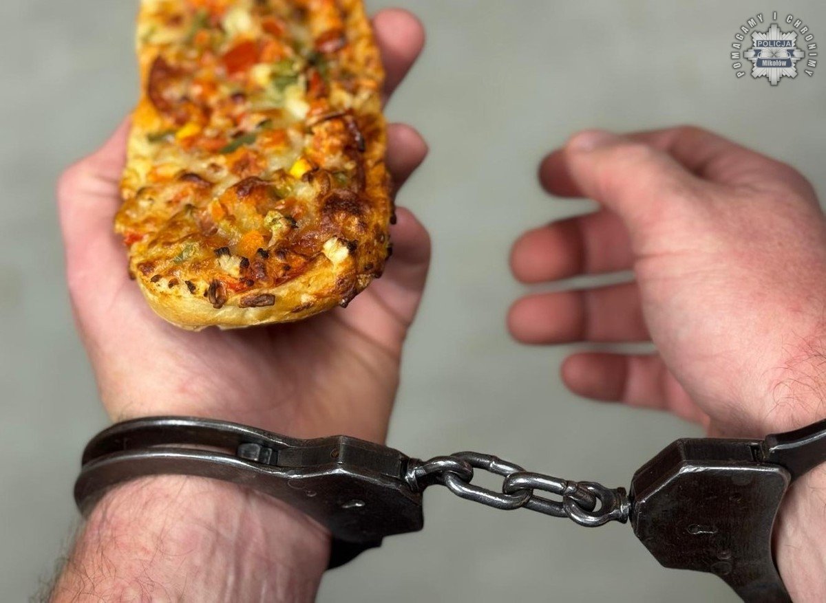 Zimna zapiekanka i zatrzymanie na gorącym uczynku – nietypowa interwencja w Mikołowie