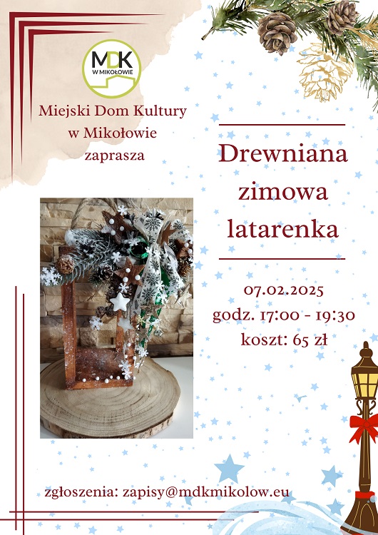 Warsztaty scrapbookingowe – stwórz zimową latarenkę!