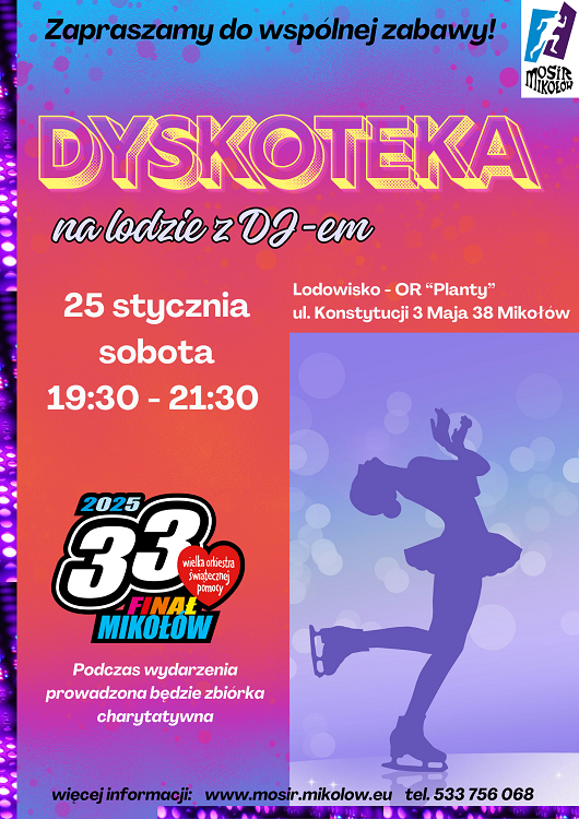 Weekend pełen atrakcji sportowych w Mikołowie z okazji 33. finału WOŚP