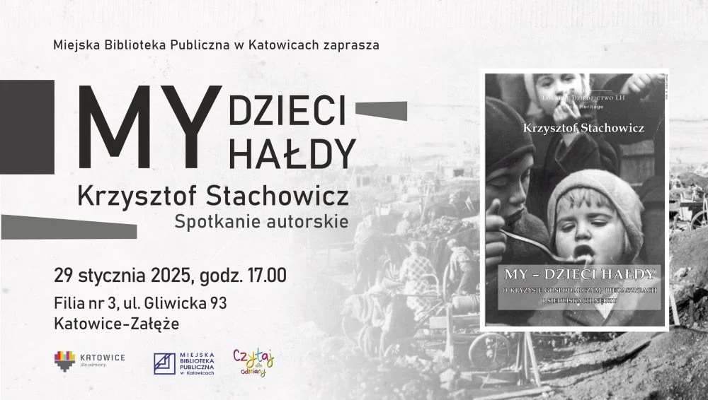 „My – dzieci hałdy” – spotkanie autorskie z Krzysztofem Stachowiczem w Katowicach